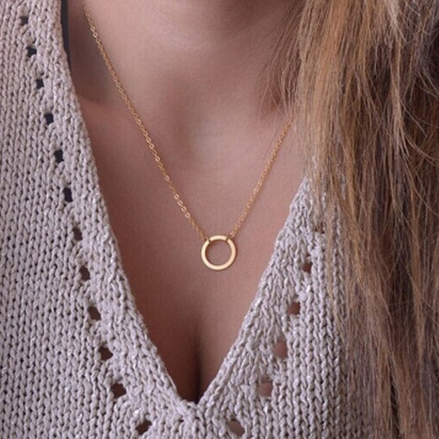 Tocona Multilayer Crystal Rose Pendant Necklace Women