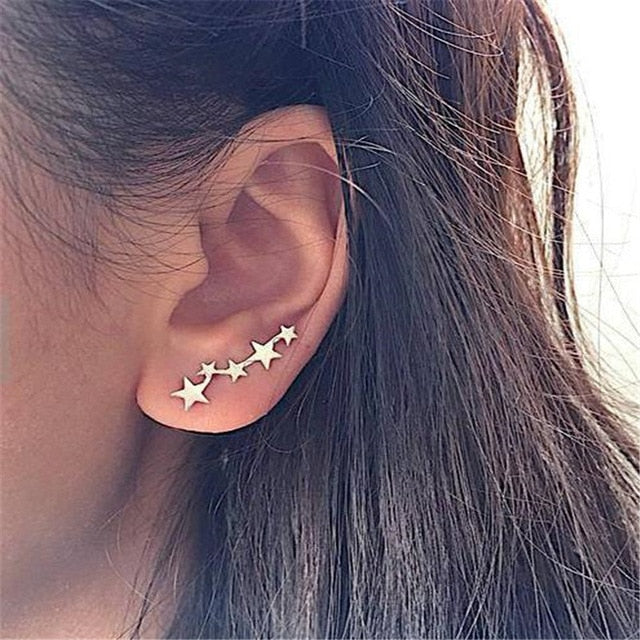 2020 New Fashion Round Dangle Drop Korean Earrings For Women