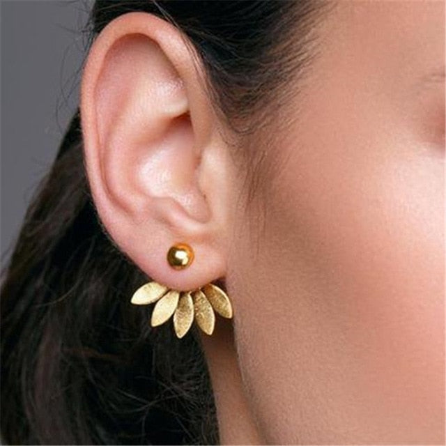 2020 New Fashion Round Dangle Drop Korean Earrings For Women