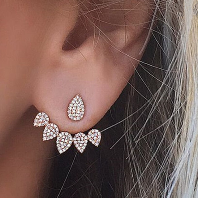 2020 New Fashion Round Dangle Drop Korean Earrings For Women