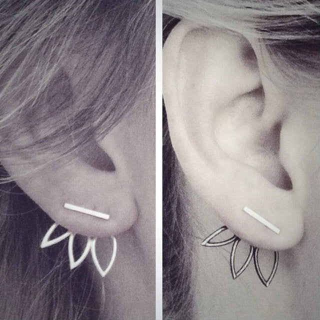 2020 New Fashion Round Dangle Drop Korean Earrings For Women