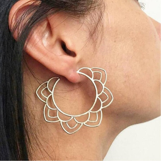 2020 New Fashion Round Dangle Drop Korean Earrings For Women