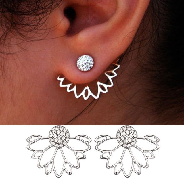 2020 New Fashion Round Dangle Drop Korean Earrings For Women