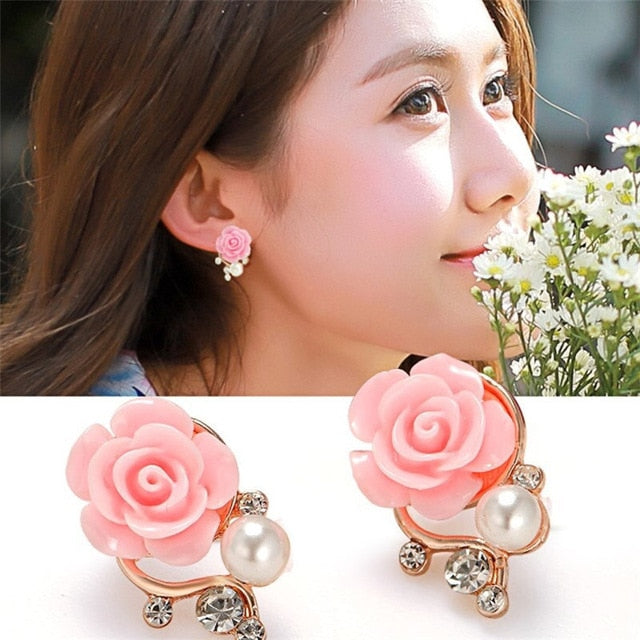 2020 New Fashion Round Dangle Drop Korean Earrings For Women