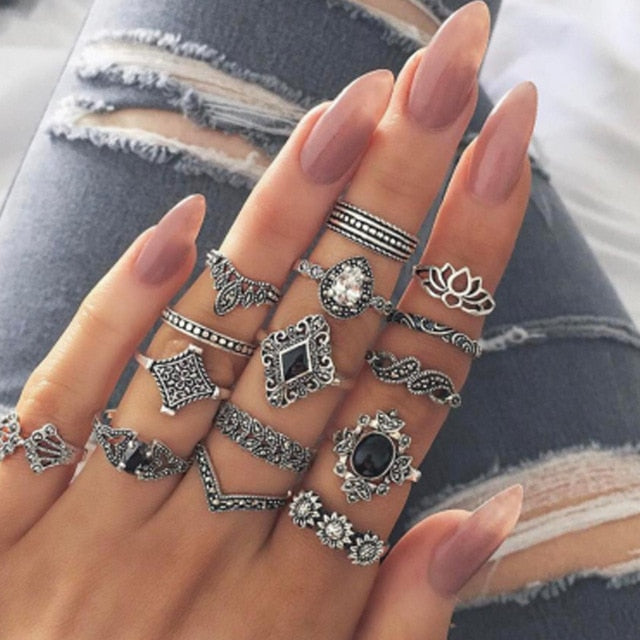 Tocona Bohemian Crystal Ring