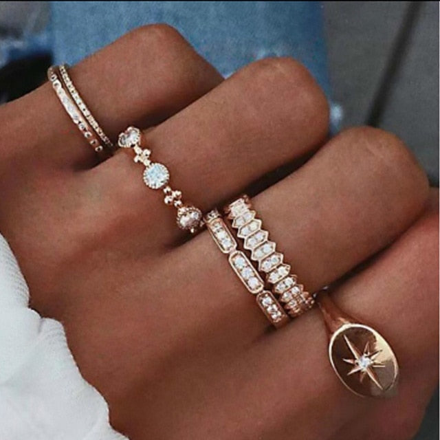 Tocona Bohemian Crystal Ring