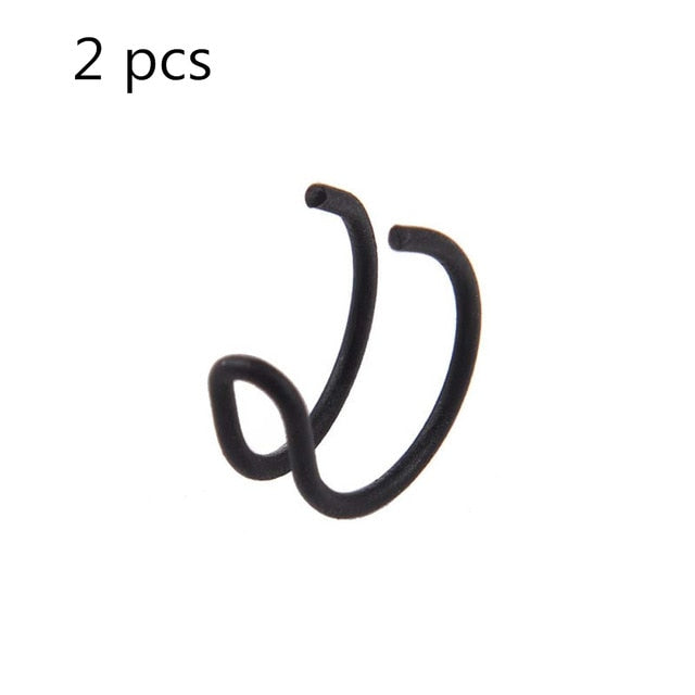 5Pcs/Set Ear Cuff Gold Leaves Non-Piercing Earring For Women